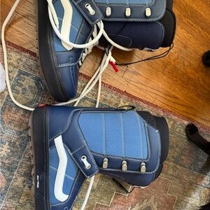 Vans Blue and Black Rain & Snow Boots
